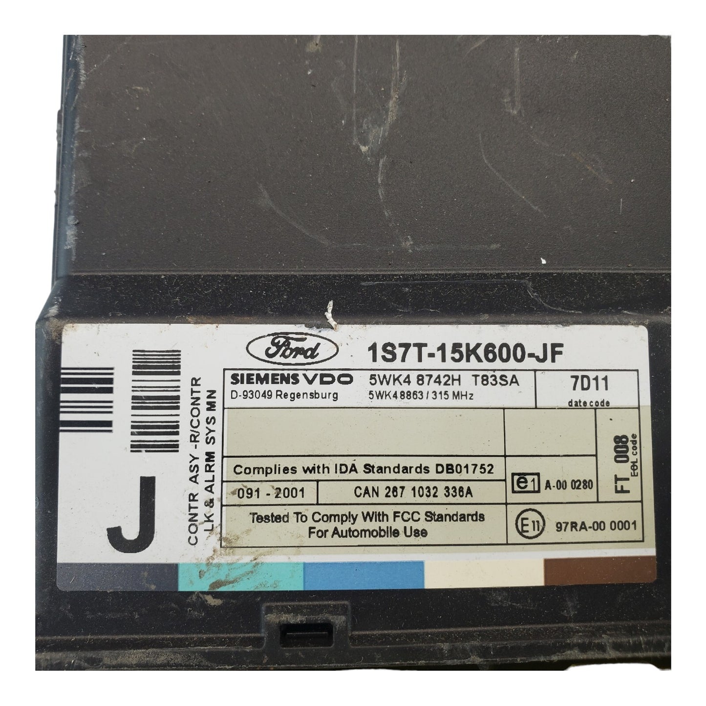 ✅2007 FORD FOCUS MULTIFUNCTION MODULE W/POWER LOCKS ID-1S7T-15K600-JF