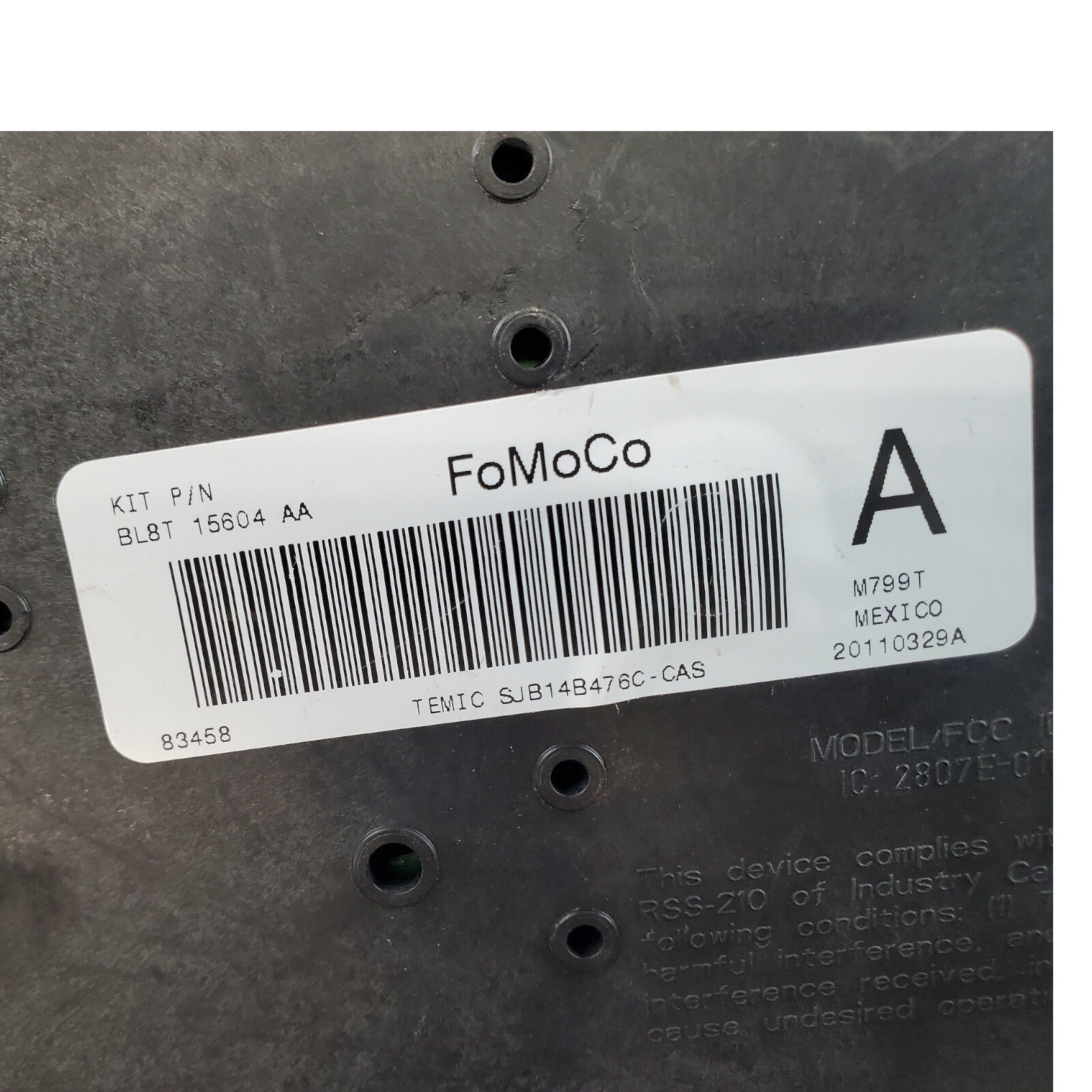 ✅ 09-12 Ford Escape Interior Relay Fuse Box BL8T-15604-AA 
