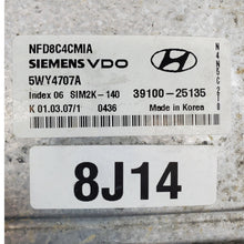 ✅ 06-08 Hyundai Sonata 2.4L Engine Control Module ECM Computer 39100-25135