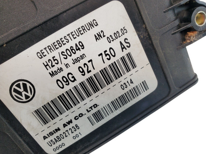 05 06 OEM VW Jetta 2.5L Transmission Control Module TCM TCU 09G 927 750 AS