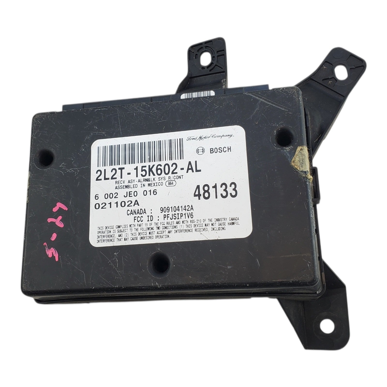 2003 Ford Explorer Mountaineer Keyless Entry Anti-Theft Module 2L2T-15K602-al