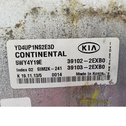 ENGINE COMPUTER KIA FORTE 2014 39102-2EXB0 39103-2EXB0 1.8L PCM ECM ECU OEM