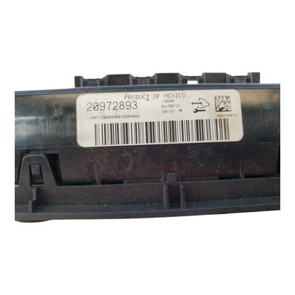 Fits 2006-11 CHEVY IMPALA Heater A/c Control OEM:20972893