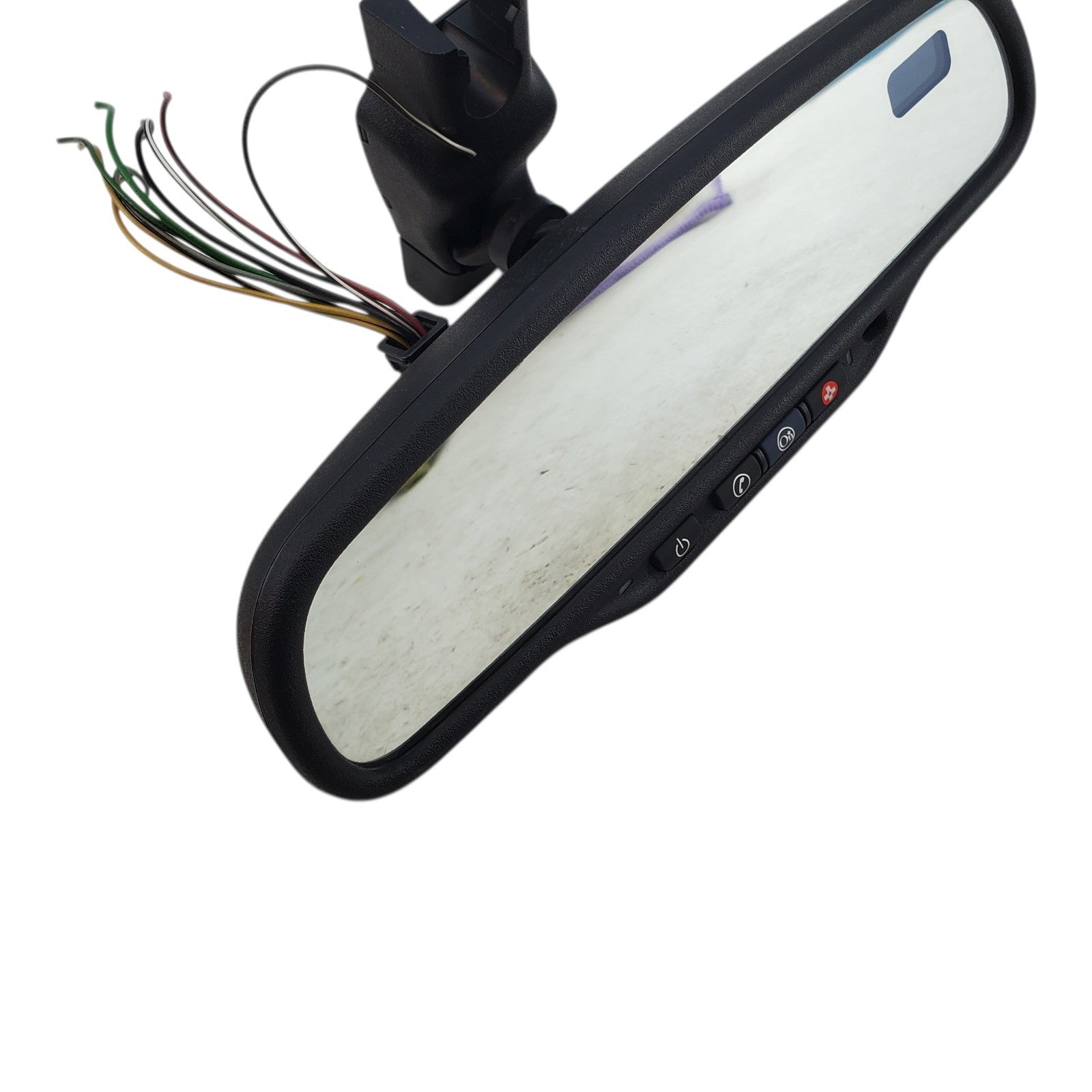 06- 07 OEM GM Buick Cadillac Rear View Mirror Onstar Auto Dim 21998154