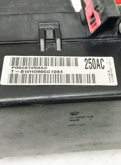 06 Chrysler Sebring Dodge Stratus Engine Fuse Relay Junction Box OEM 05087250AC