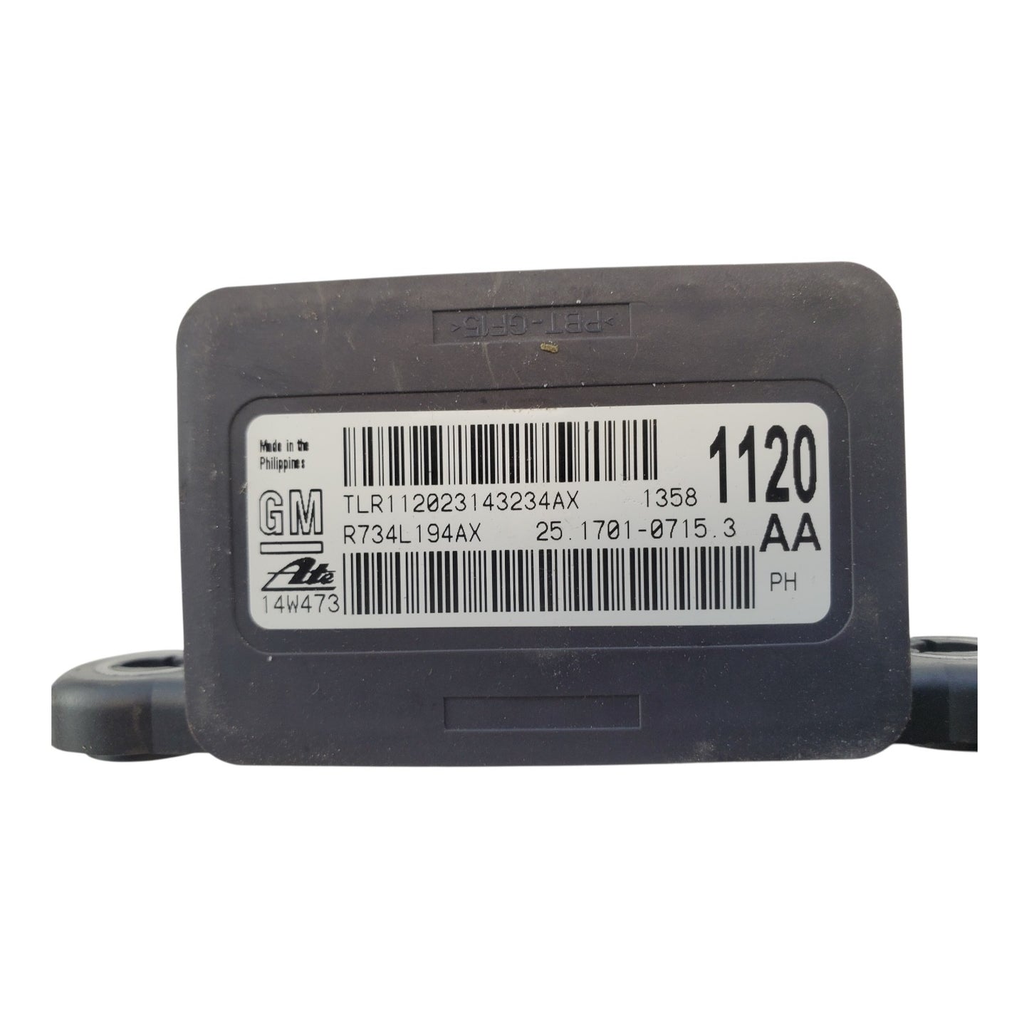 2014 EQUINOX   STABILITY CNTRL ECU 13581120