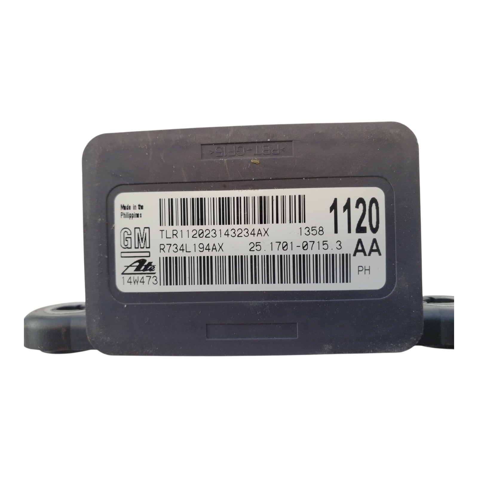 2014 EQUINOX   STABILITY CNTRL ECU 13581120