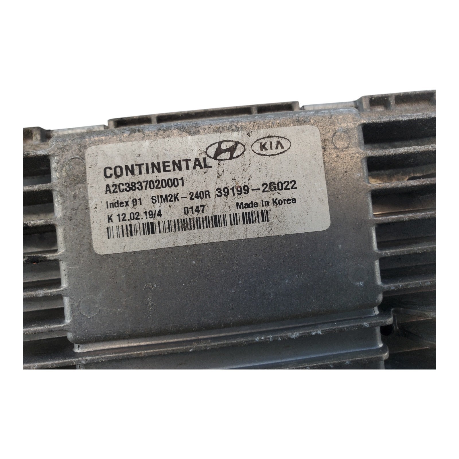 Hyundai Donor 39199-2G022 Engine Control Module Unit Ecm E51 010