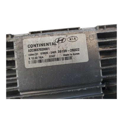 Hyundai Donor 39199-2G022 Engine Control Module Unit Ecm E51 010