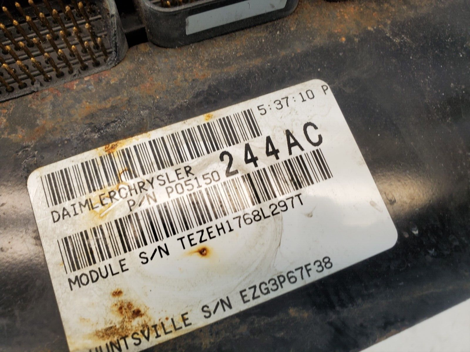 2009 Dodge Journey 3.5L ECM/ECU computer module P68003160AE P05150244AC