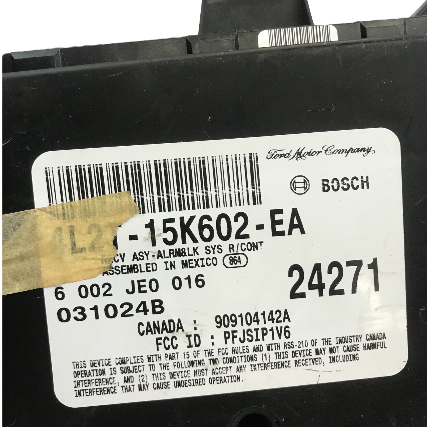 ✅ 04 FORD EXPLORER Keyless Entry Theft Module 4L2T-15K602-EA