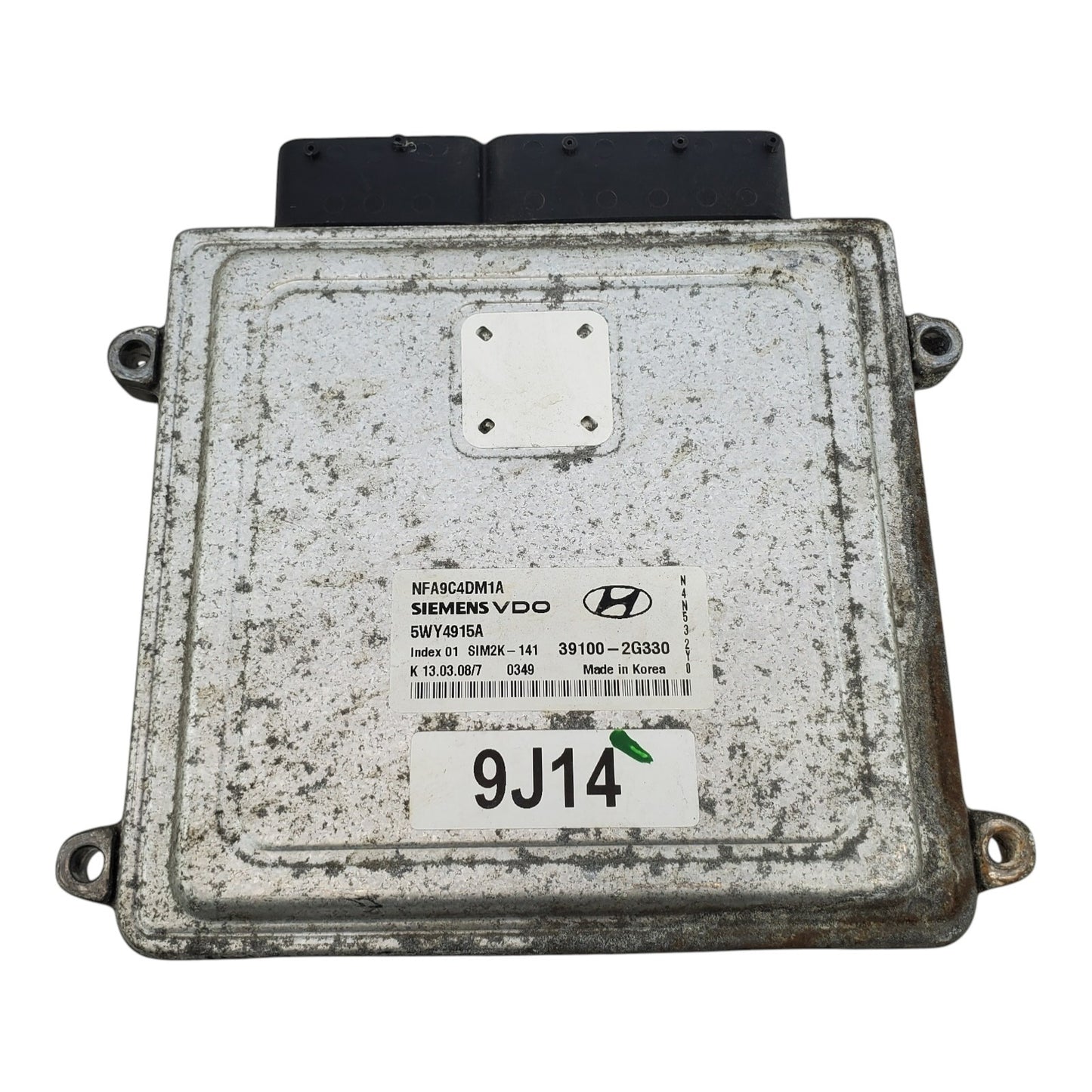 09 10 HYUNDAI SONATA Engine Motor Brain Box 2.4 39100-2G330