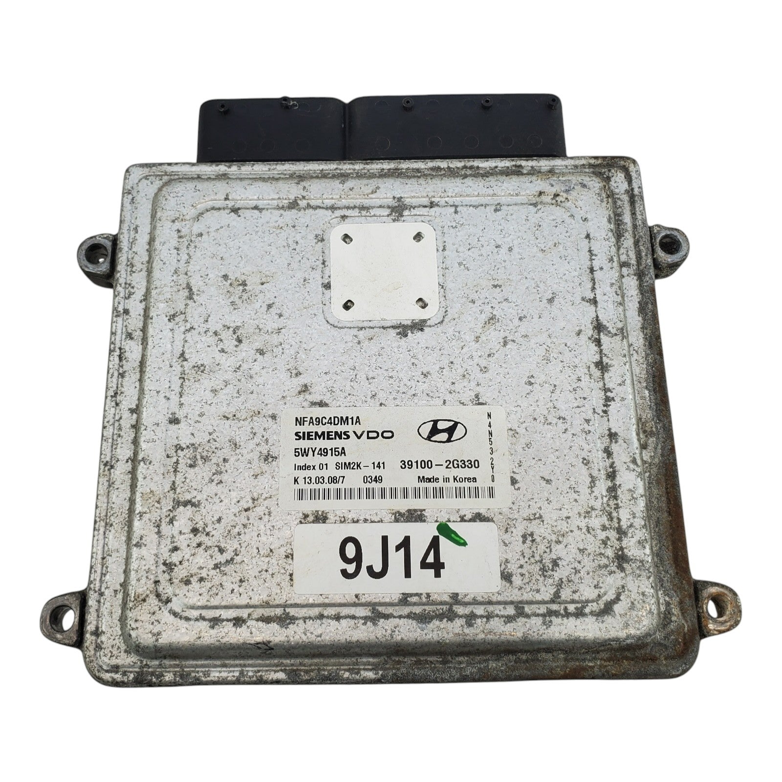09 10 HYUNDAI SONATA Engine Motor Brain Box 2.4 39100-2G330