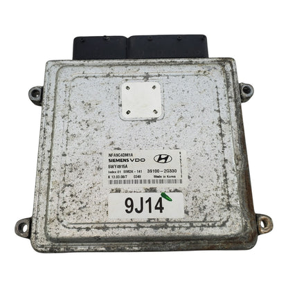 09 10 HYUNDAI SONATA Engine Motor Brain Box 2.4 39100-2G330