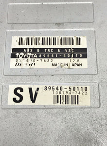 ✅ ABS TRC VSC Control Module 1998 99 2000 Lexus LS400 4.0L | 89541-50110