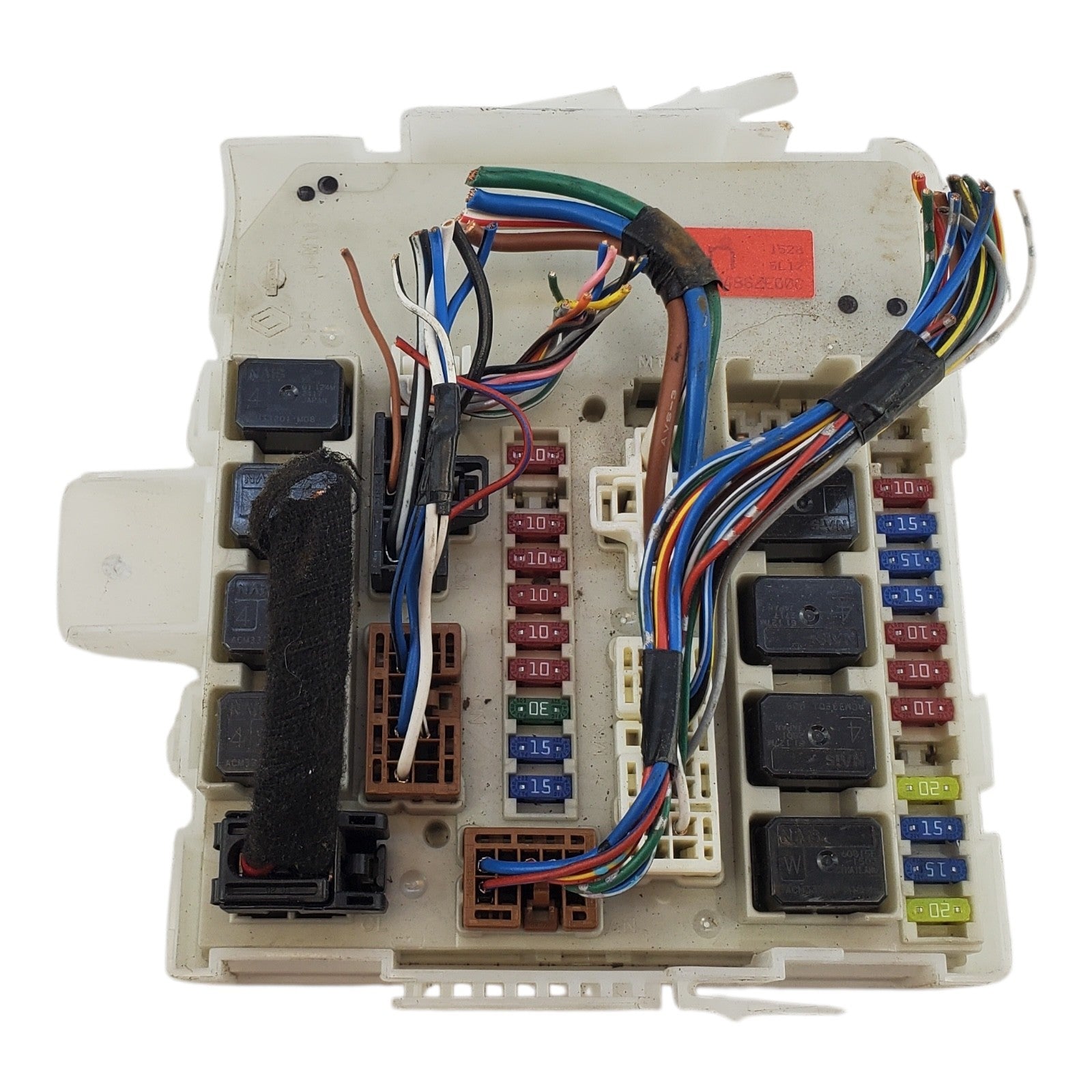 07 08 09 10 Nissan Titan Fuse Relay Box White 284B6-ZE00C Controller Assembly