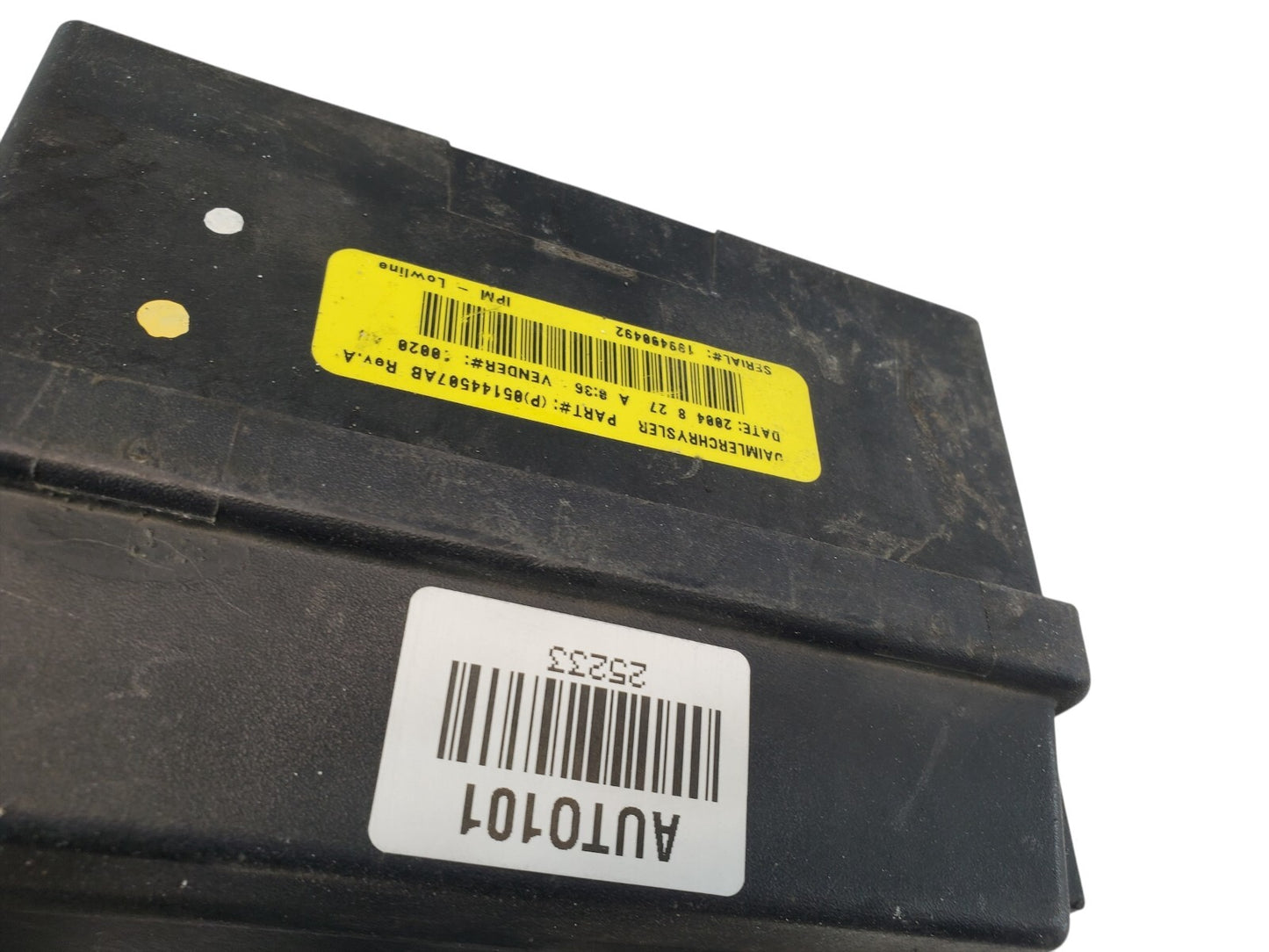 05 DODGE CARAVAN MULTIFUNCTION COMPUTER CONTROL MODULE UNIT 05144507AB OEM