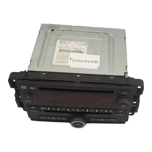 ✅07-08 GMC ACADIA RADIO RECEIVER CD OEM 25802328 UNLOCKED PLUG&PLAY