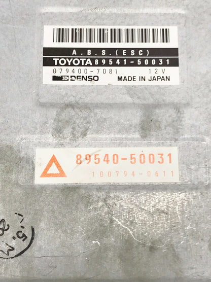 ✅ 90-92 Lexus LS400 ABS Anti Lock Brake Control Module OEM Denso 89541-50031