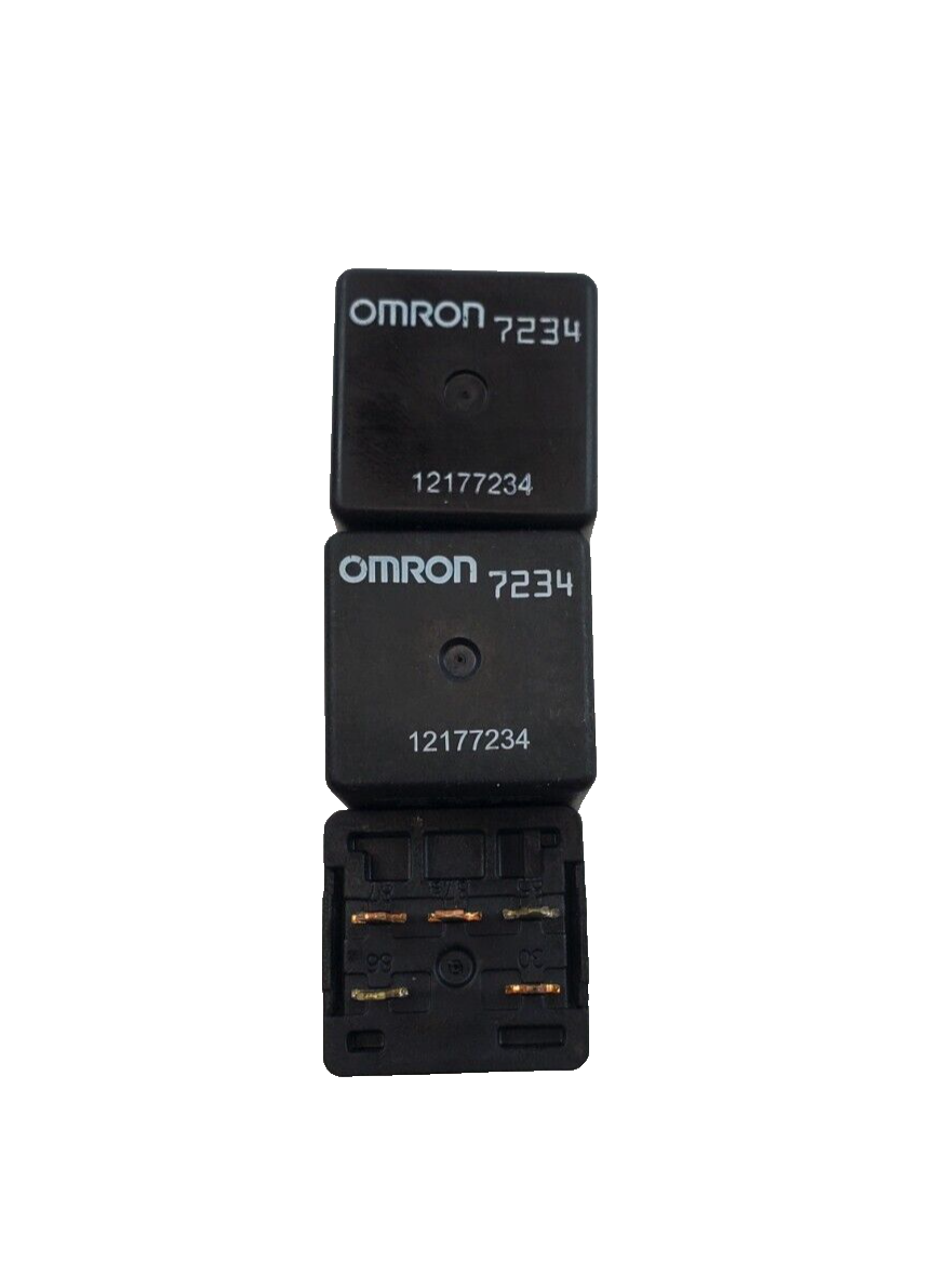 ✅ LOT OF 3 GM OMRON OEM 5810-0201 RELAY 0201 12177234 7234 SAME