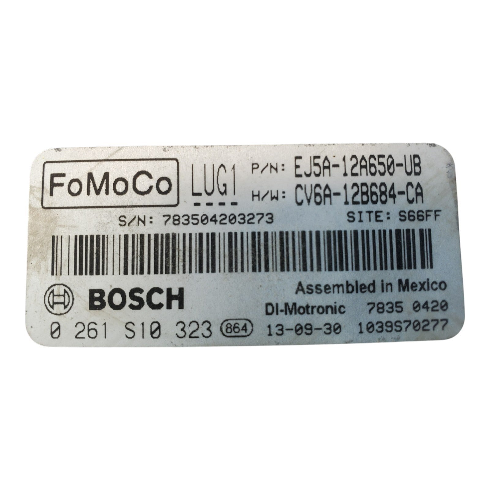 13 14 15 Ford Escape EJ5A-12A650-UB Computer Engine Control ECU ECM EBX Module