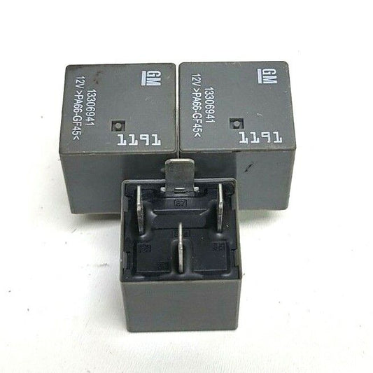 ✅ (Lot of 3) GM 4 Pin relay 13306941 (1191) OEM