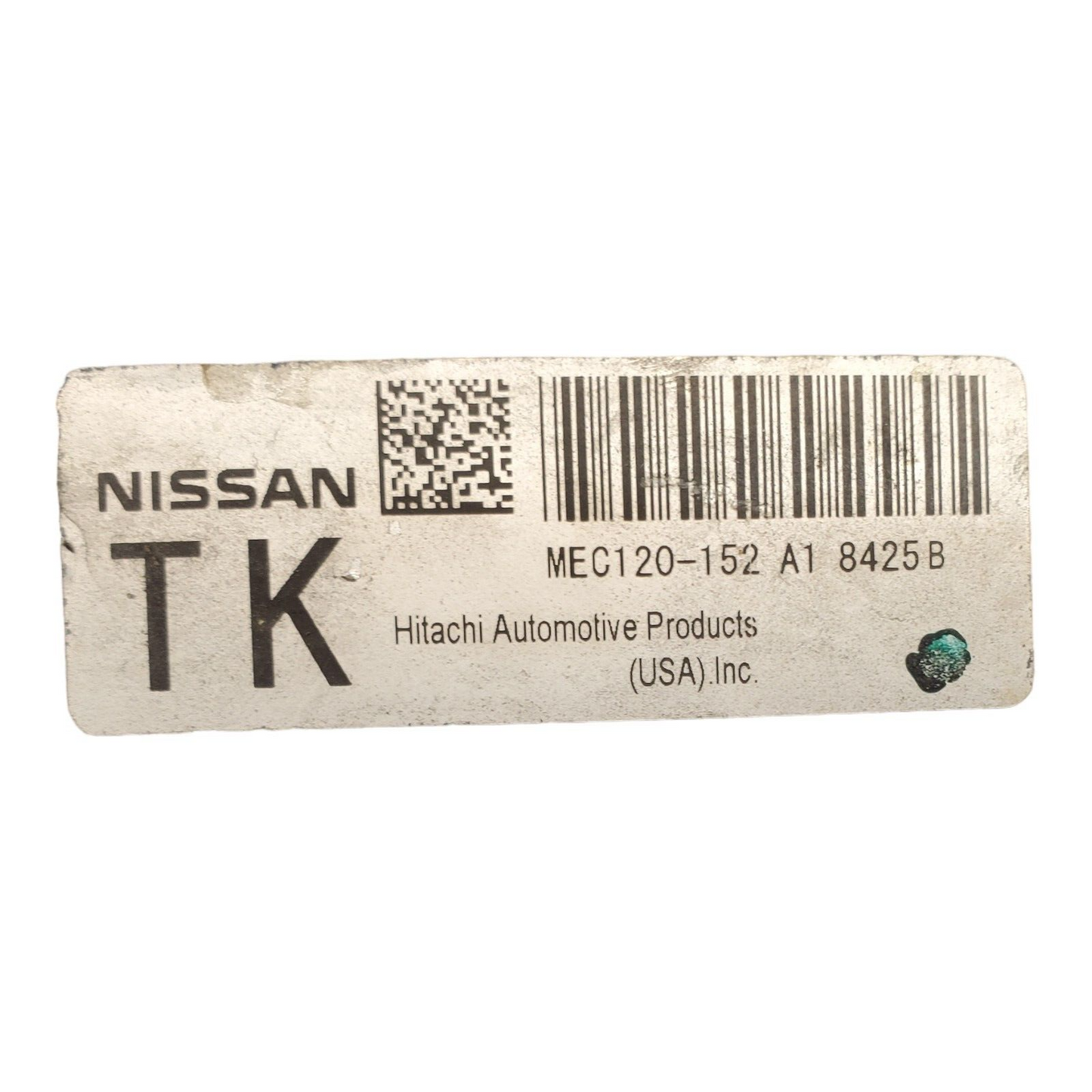 ✅08 Nissan Altima MEC120-152 A1 Computer Brain Engine Control ECU ECM EBX Module