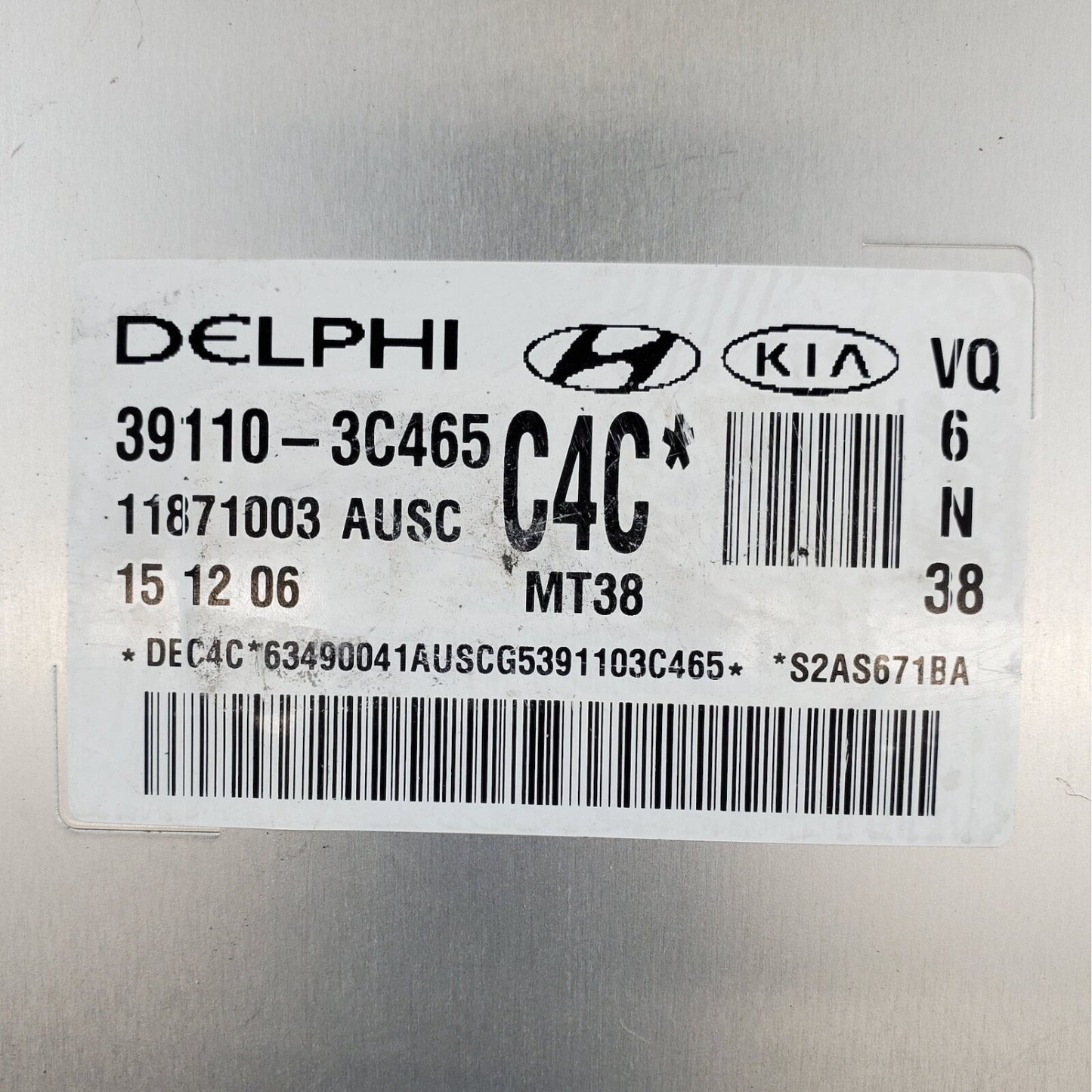 ✅ 06-09 KIA SEDONA / Hyundai Entourage ENGINE COMPUTER MODULE  39110-3C465 