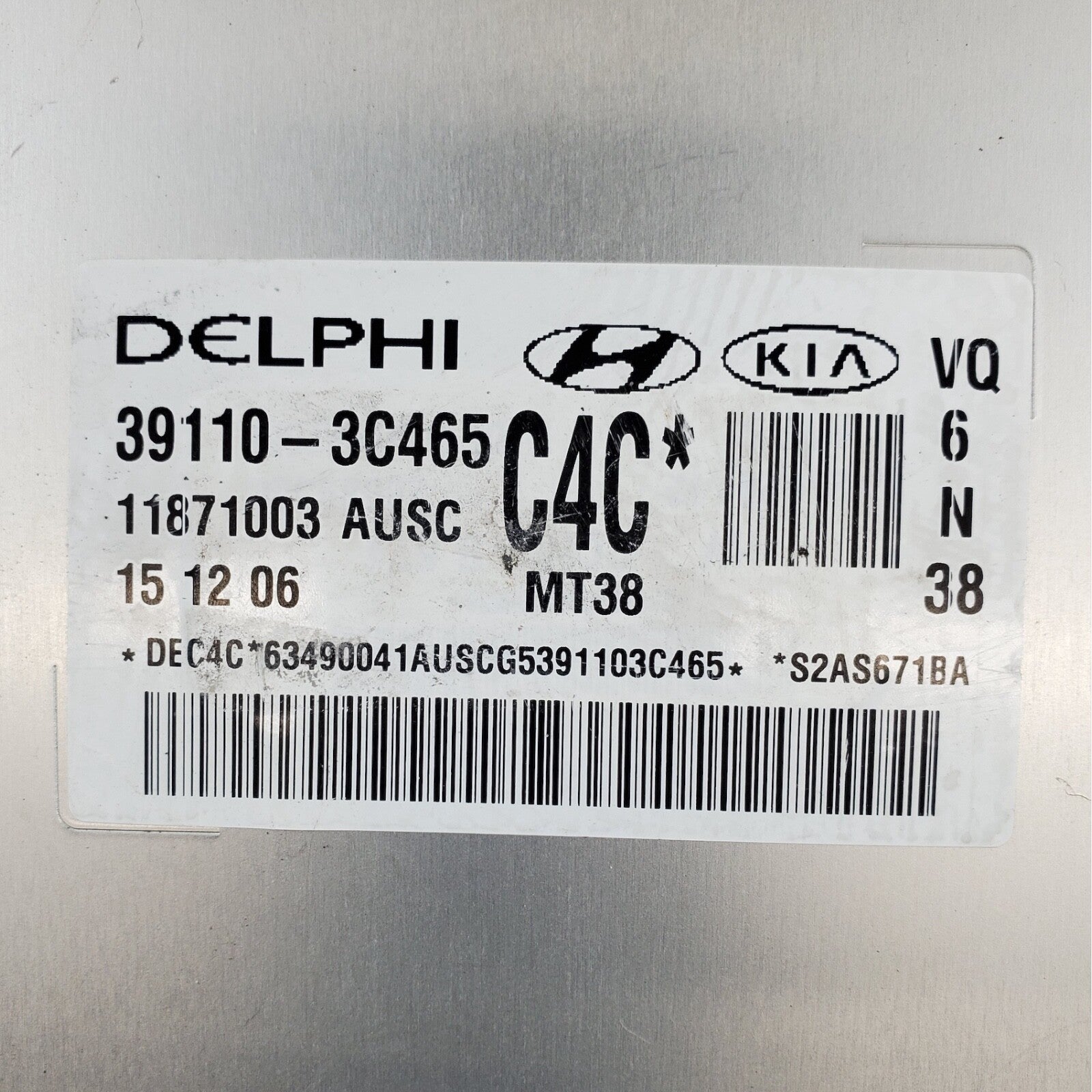 ✅ 06-09 KIA SEDONA / Hyundai Entourage ENGINE COMPUTER MODULE  39110-3C465 