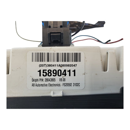 2005-2010 Chevrolet Cobalt Pontiac G5 Heater A/C Climate Control 15890411 OEM