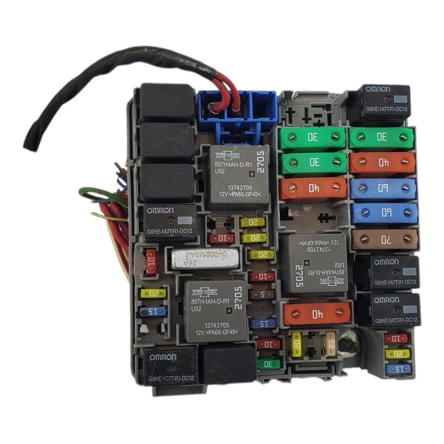 2015-2017 DODGE DART 2.4L ENGINE BAY FUSE BOX JUNCTION RELAY OEM 51867698