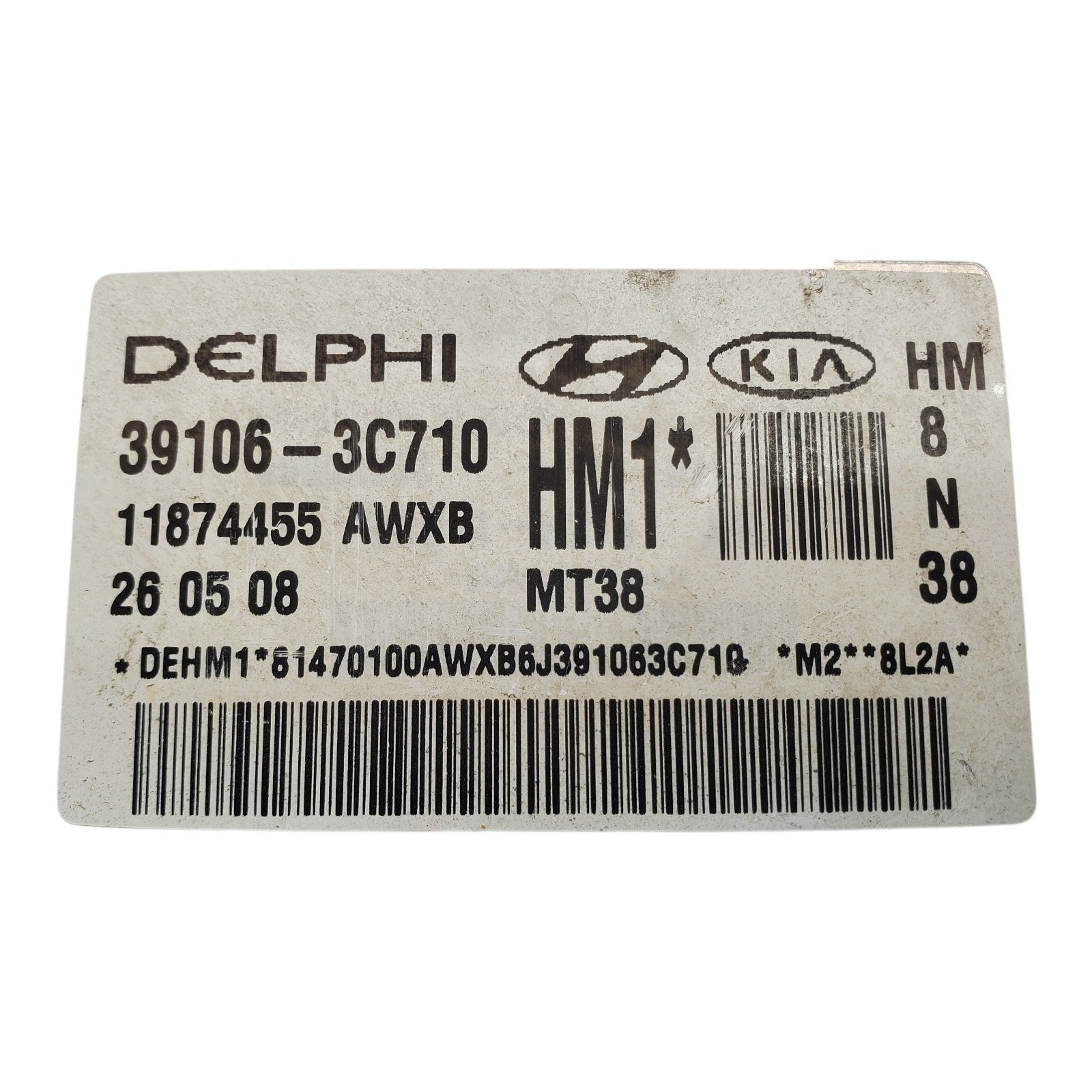ENGINE COMPUTER KIA BORREGO 2009 2010 2011 39106-3C710 3.8L ECM PCM ECU OEM
