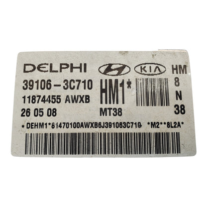 ENGINE COMPUTER KIA BORREGO 2009 2010 2011 39106-3C710 3.8L ECM PCM ECU OEM