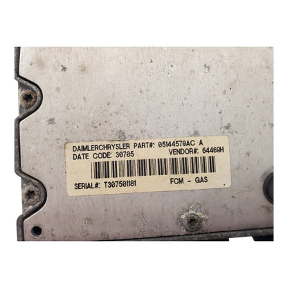 03 05 Dodge Caravan Power Module Fuse Box Relay Control Unit 05144506AE