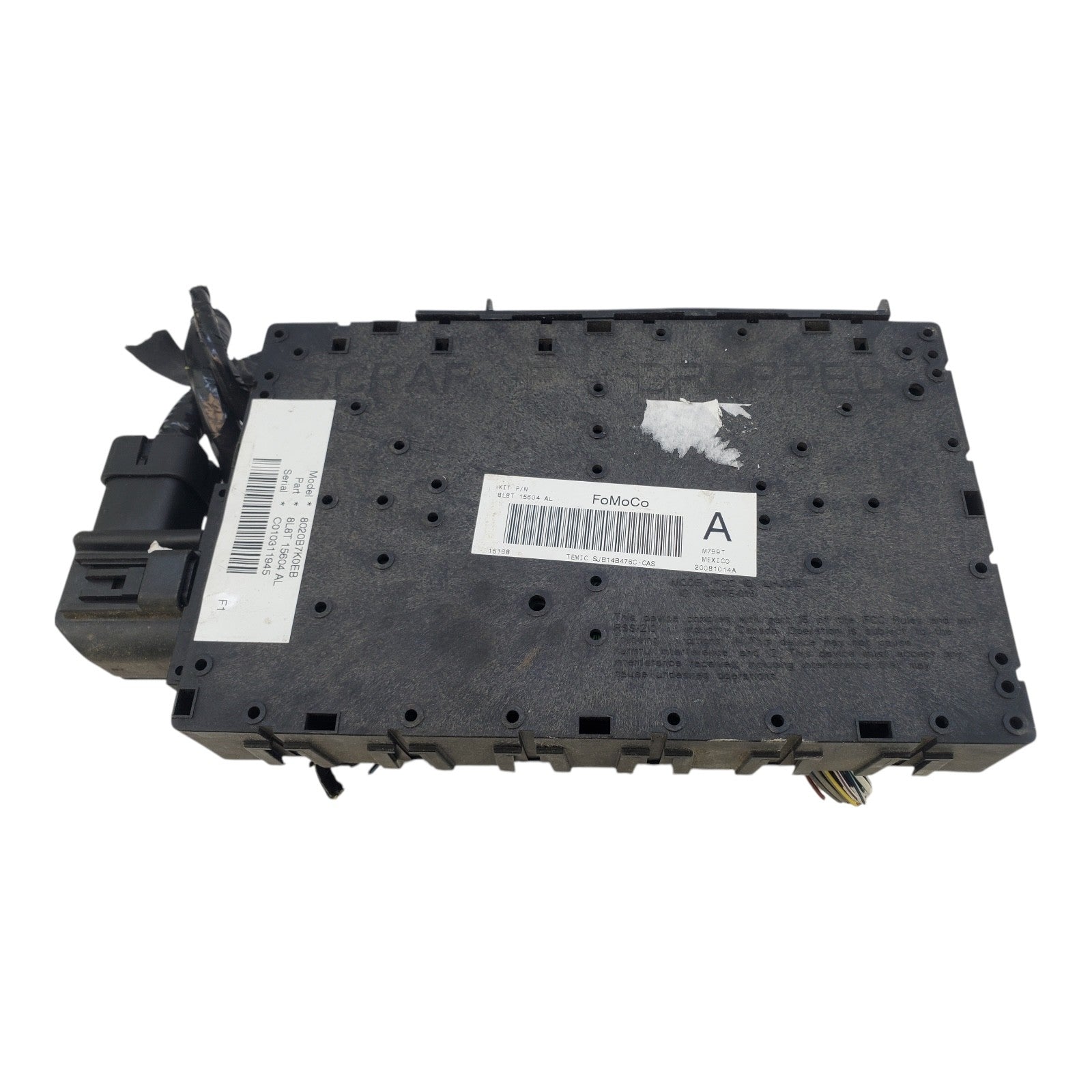 08 09 2008 2009 Mercury Mariner Interior Cabin Fuse Box Relay Block 8l8t15604al