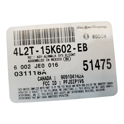 ✅ 02-04 FORD EXPLORER Anti-theft Keyless Entry Module 4L2T-15K602-EB