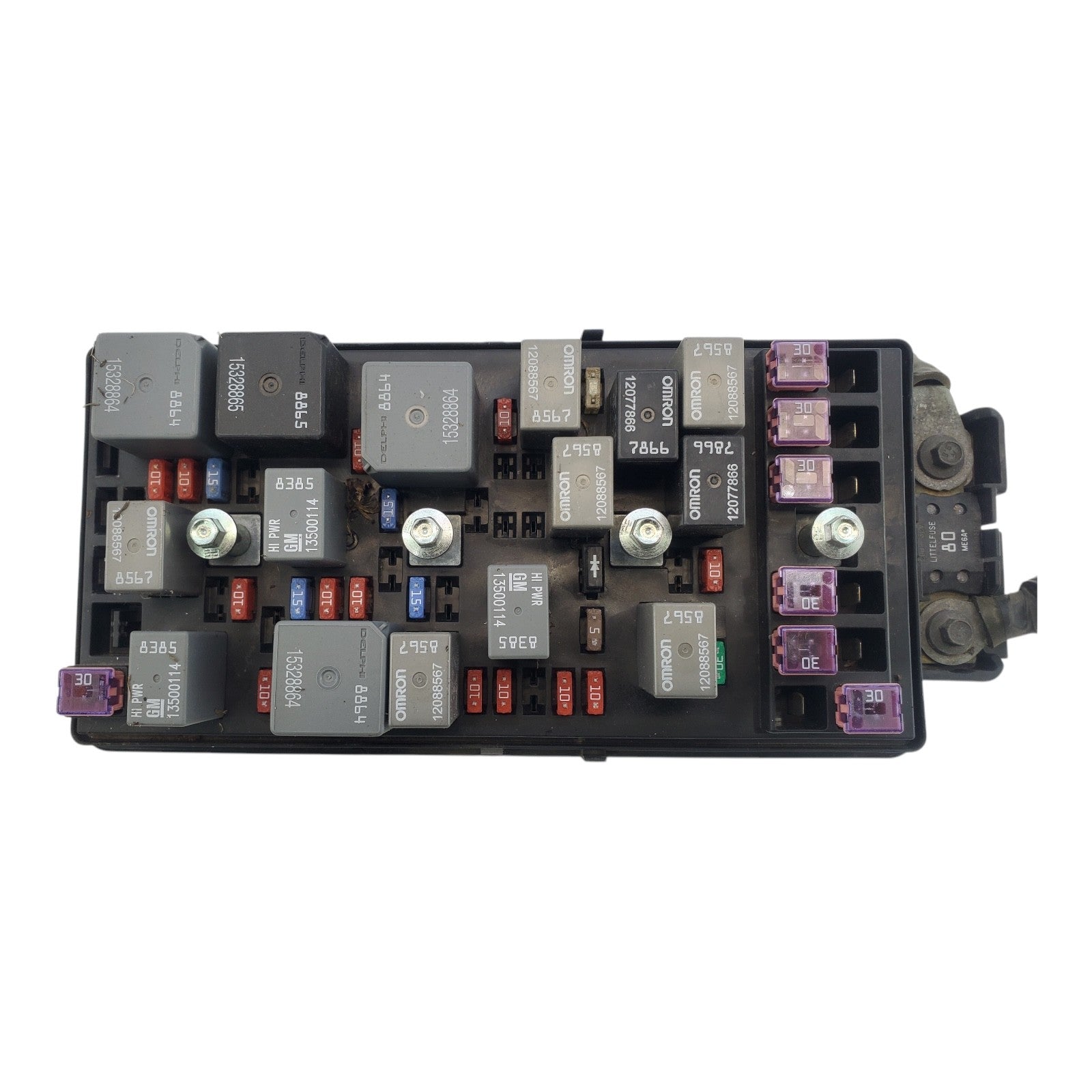 20822694_02 Chevy 2010 2011 2012 Malibu Fuse Box Engine Bay Under Hood 2009 B25