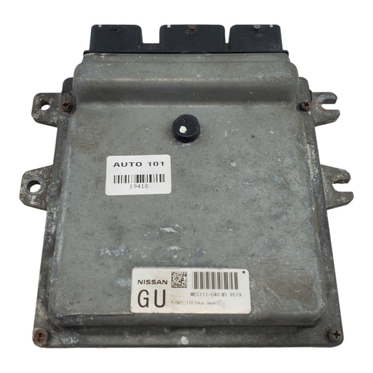 ✅2009 09 Nissan Rogue MEC111-040 B1 Computer Engine Control ECU ECM EBX Module