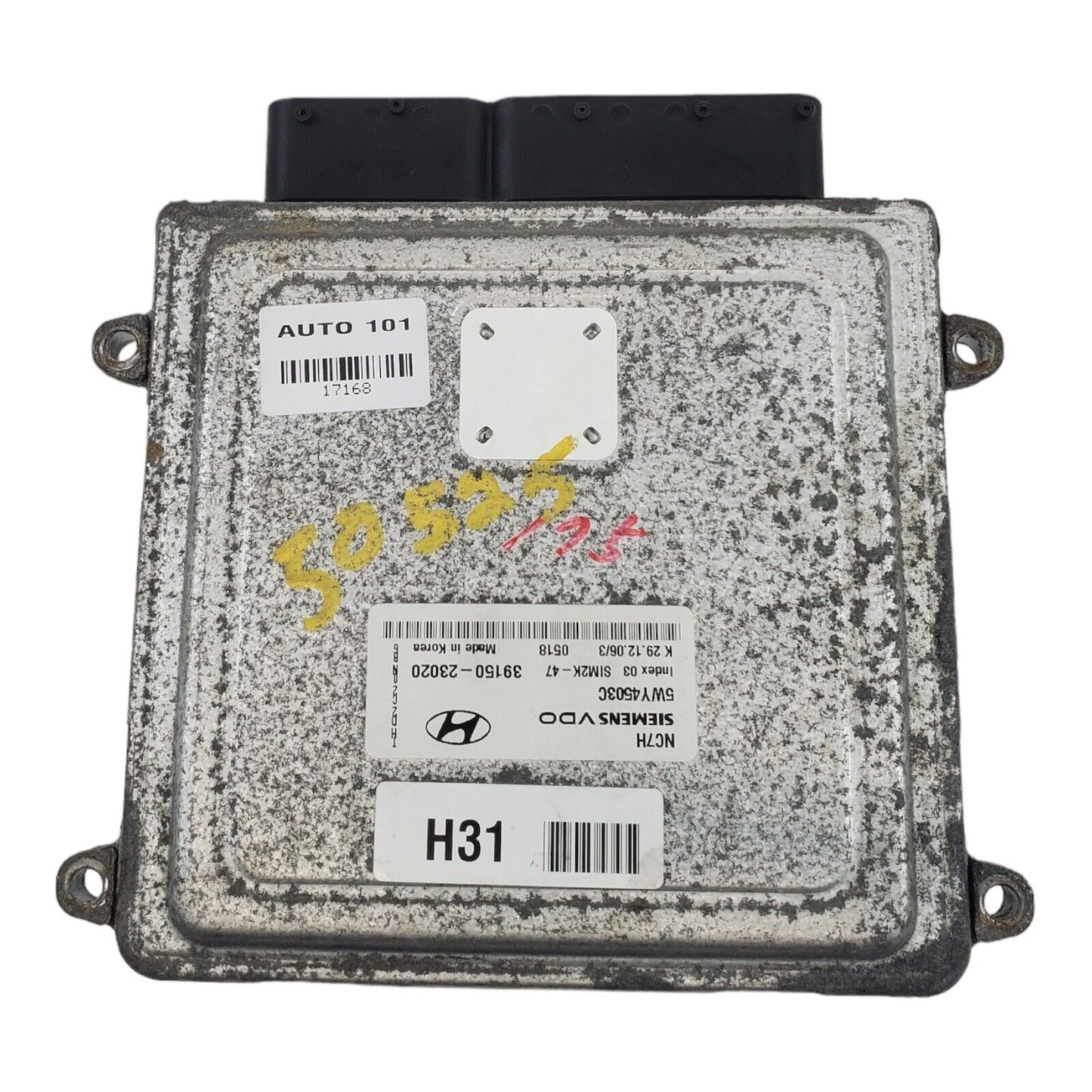 07-10 Hyundai Elantra A/T Engine Control Module ECM 39150-23020