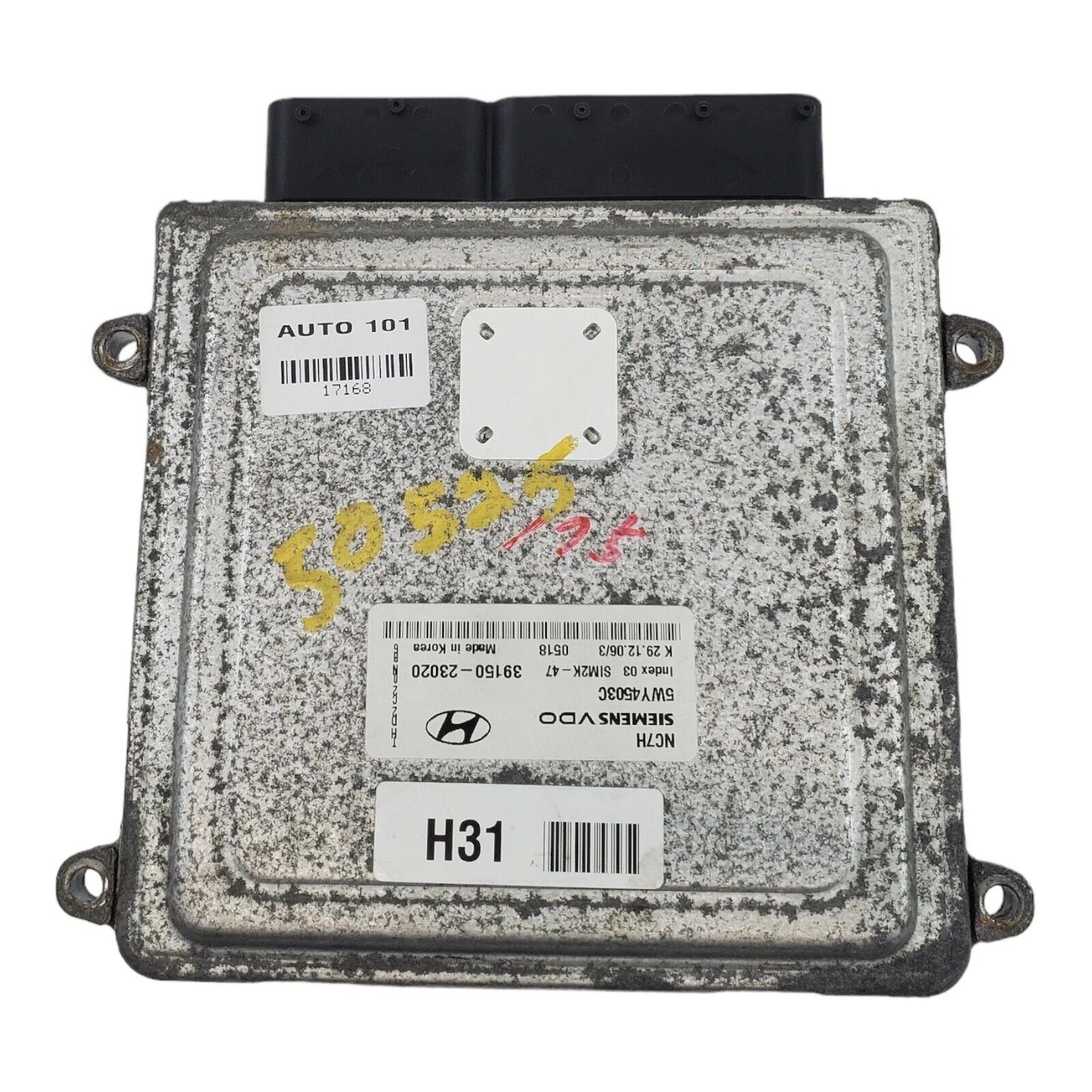 07-10 Hyundai Elantra A/T Engine Control Module ECM 39150-23020