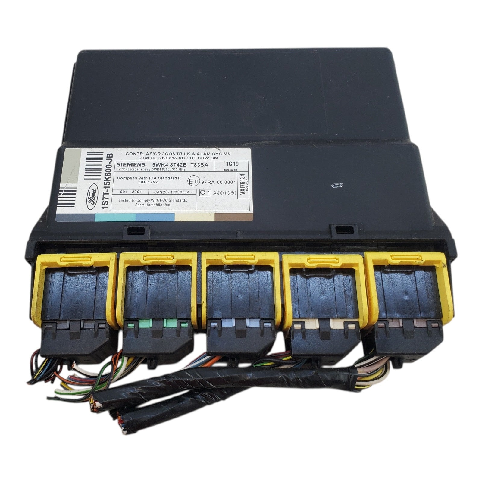 01-07 Ford Focus Multifunction Module W/Power Locks 3 Door 5 Door 1S7T-15K600-JB