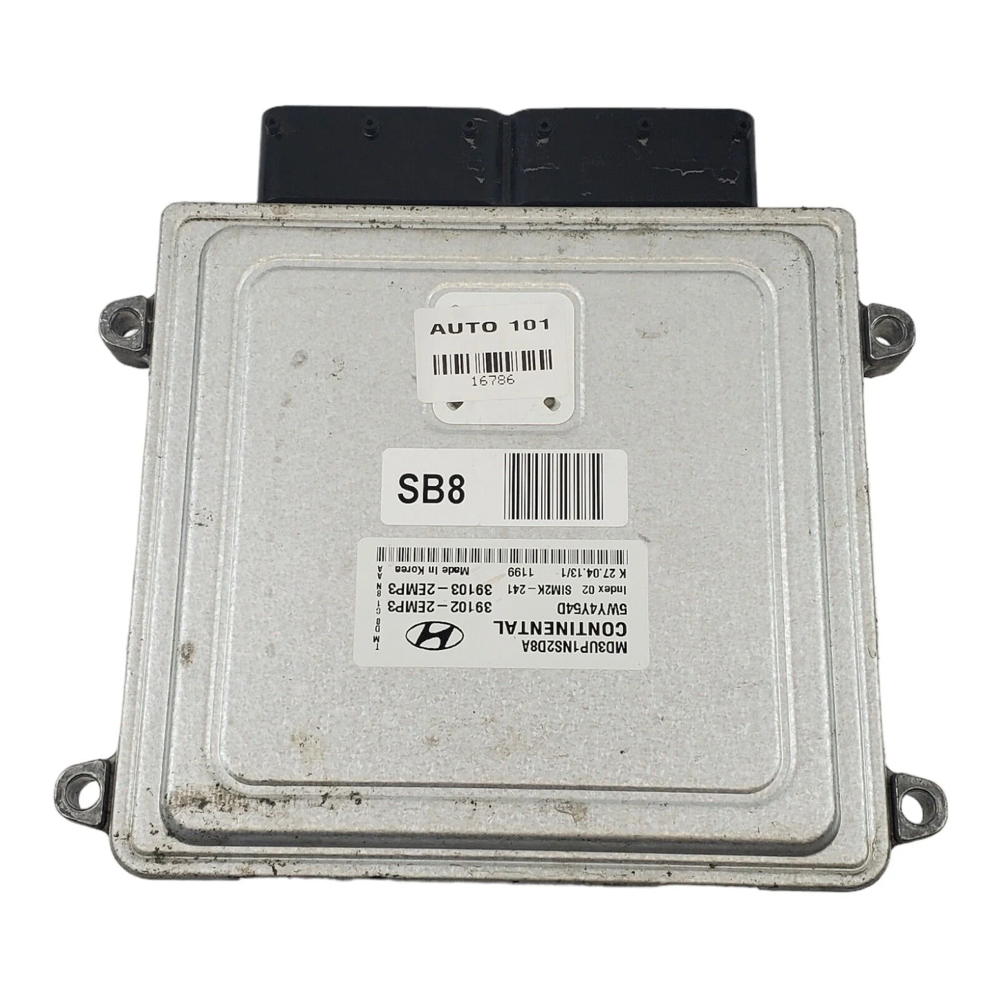 2012-2013 HYUNDAI ELANTRA OEM ENGINE POWERTRAIN CONTROL MODULE ECM 39102-2EMP3