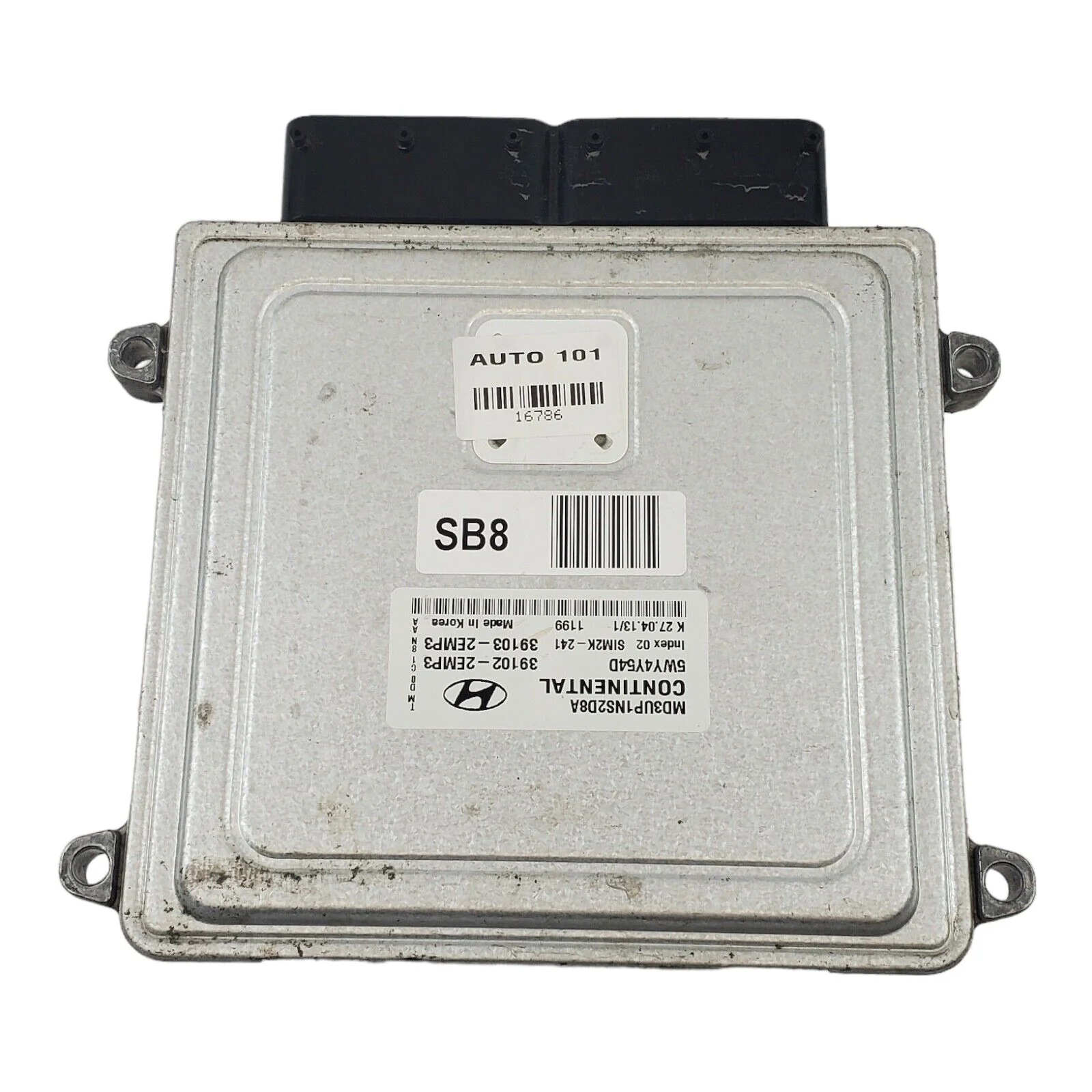 2012-2013 HYUNDAI ELANTRA OEM ENGINE POWERTRAIN CONTROL MODULE ECM 39102-2EMP3