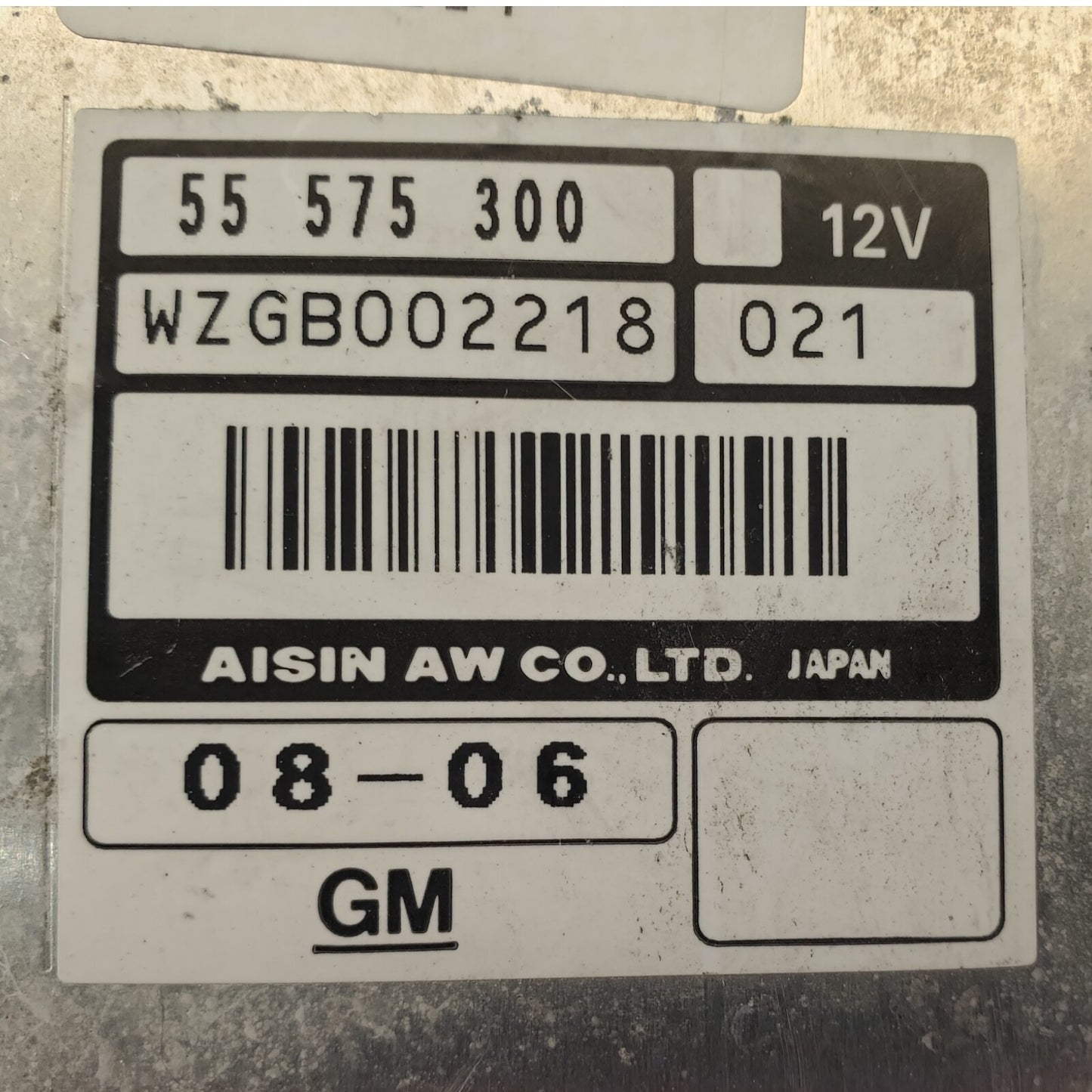 ✅ 04-11 SABB 9-3 Transmission Control Module TCM 55575300