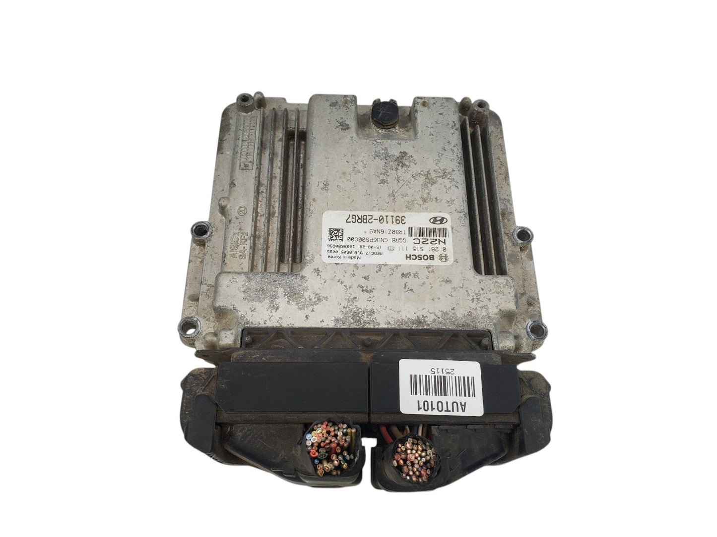 15-17 HYUNDAI ACCENT ENGINE CONTROL MODULE ECU ECM PCM OEM 39110-2BRG7