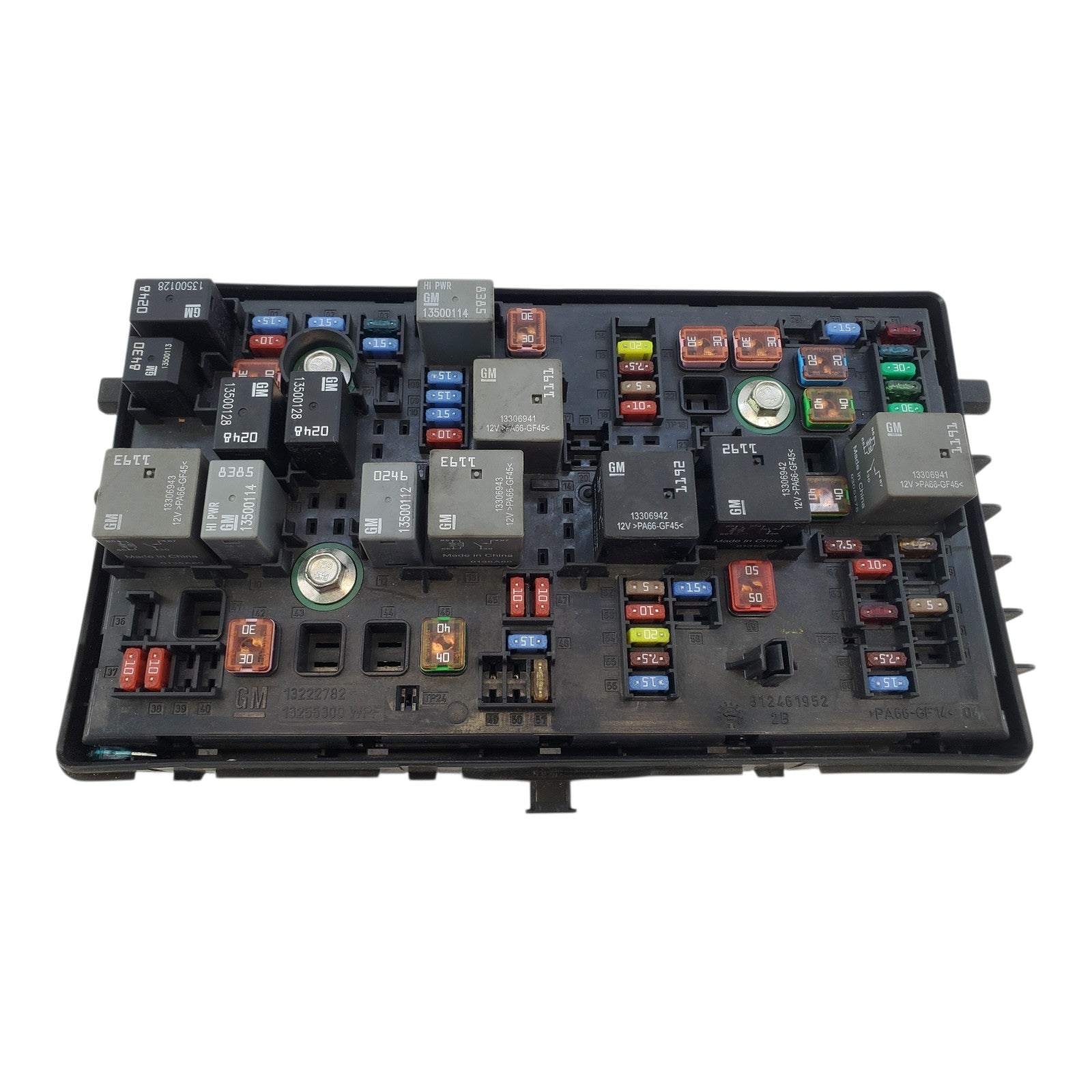 2013 Chevrolet Cruze Fuse Box Relay Block Panel 96982033 Module OEM 1.4L