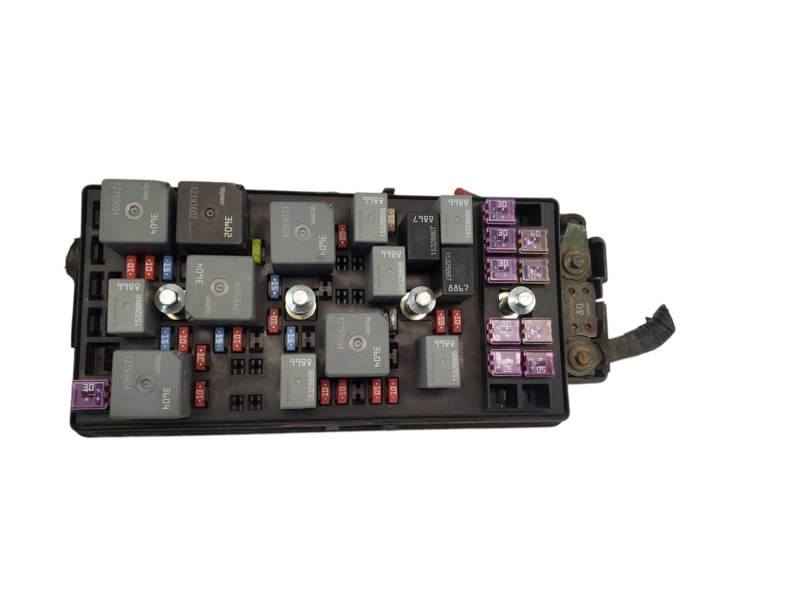 07 2007 Pontiac G6 Engine Fuse Box Relay Junction Block Panel 15858845