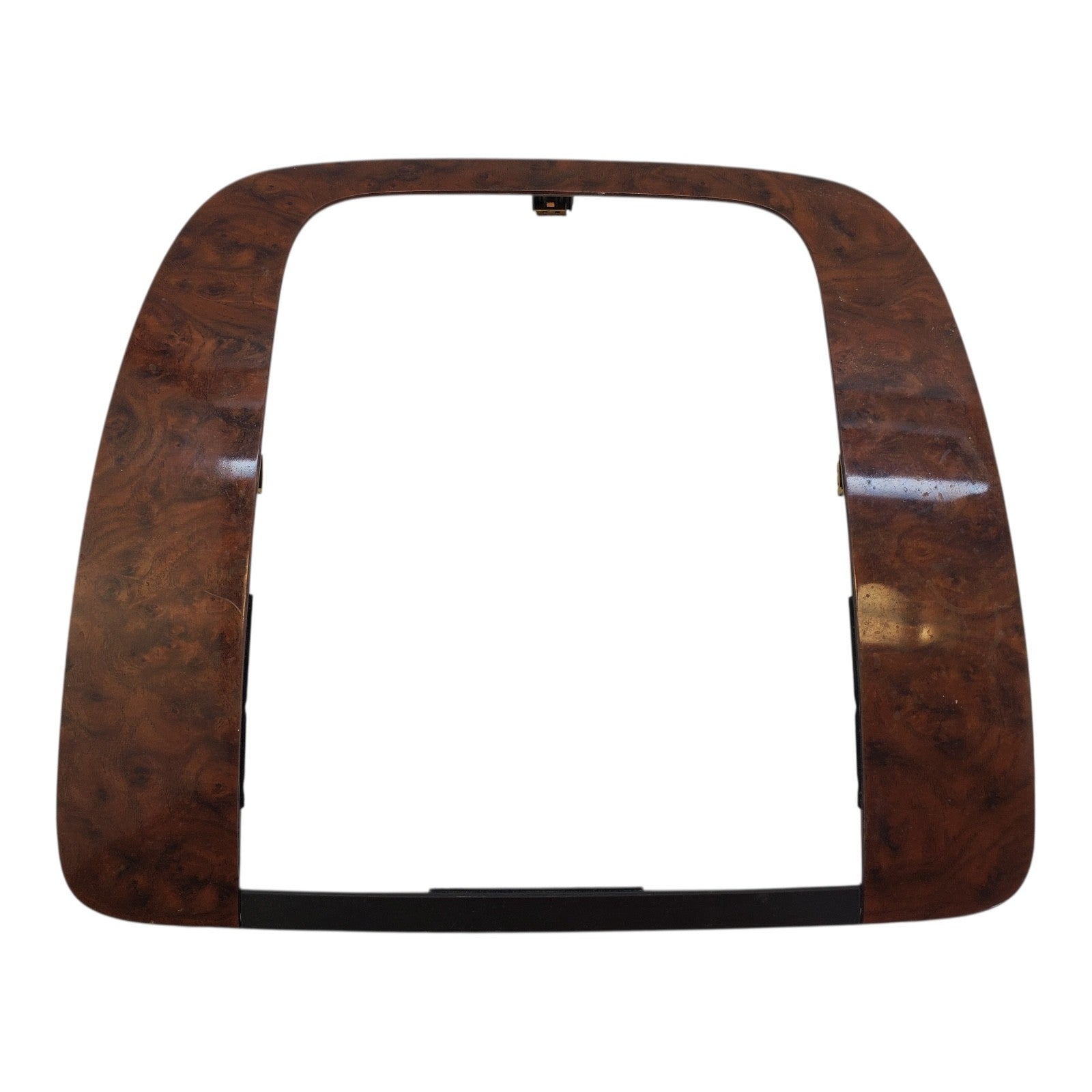15211886    07-13 Chevy Tahoe, GMC Yukon, Radio Panel Bezel Trim Wood Grain OEM