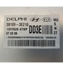 06 07 08 KIA OPTIMA ENGINE ECM CONTROL MODULE 39109-3E210 391093E210