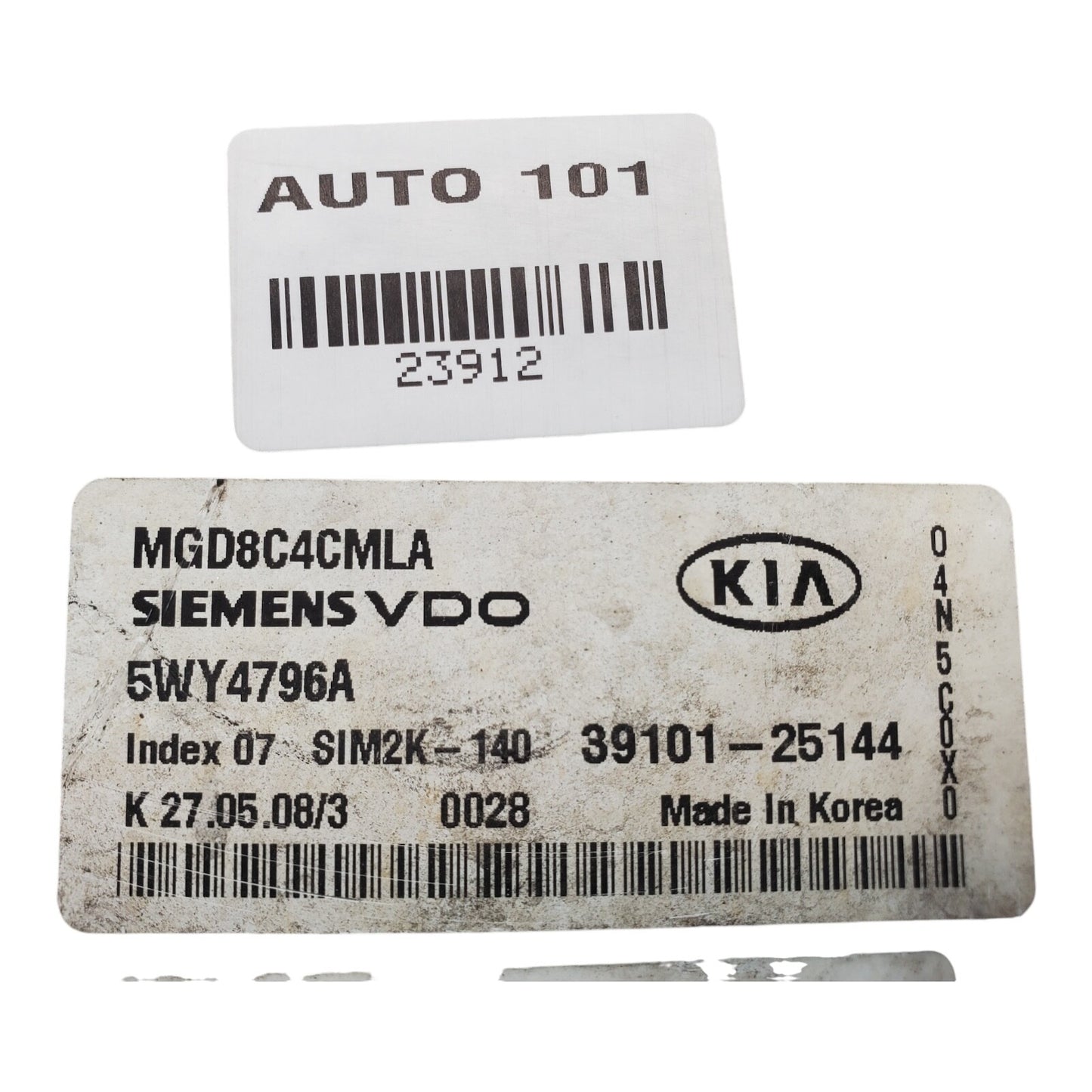 06-08 Kia Optima 2.4L ECM ECU OEM Engine Computer Control Module 39101-25144